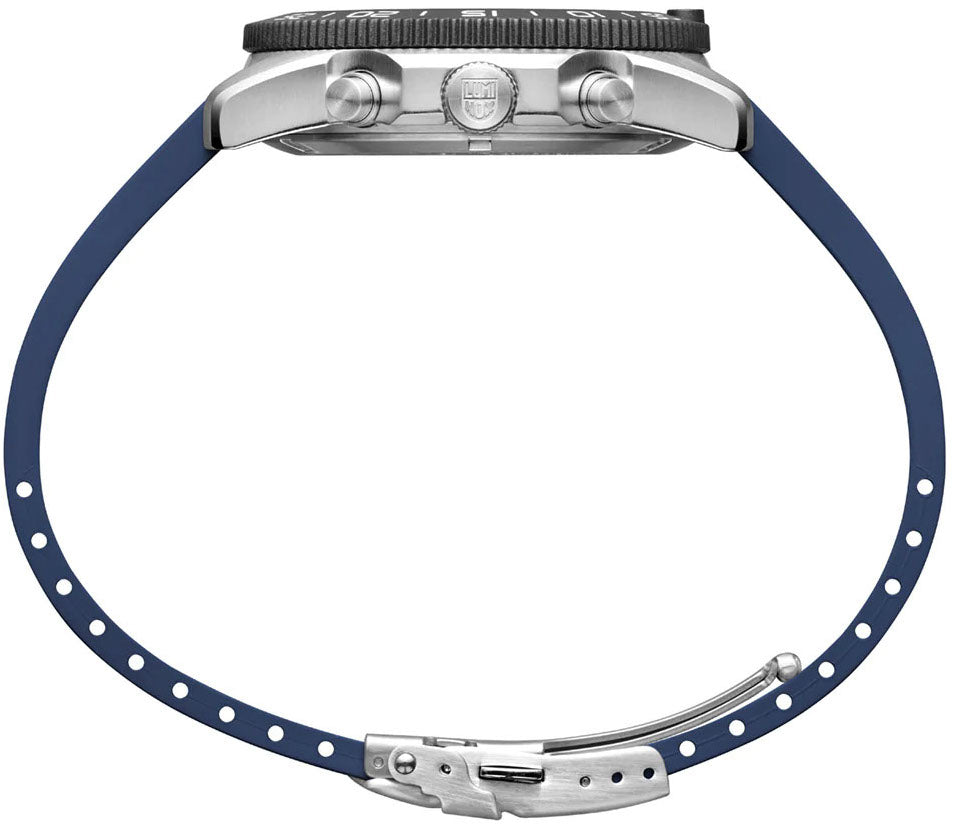 Luminox Sea Pacific Diver Chronograph 3140 Black Blue Watch LUM-463 Image 7