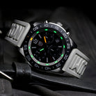 Luminox Sea Pacific Diver Chronograph 3140 Black White Watch XS.3141 Image 10