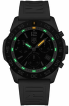 Luminox Sea Pacific Diver Chronograph 3140 Black White Watch XS.3141 Image 2