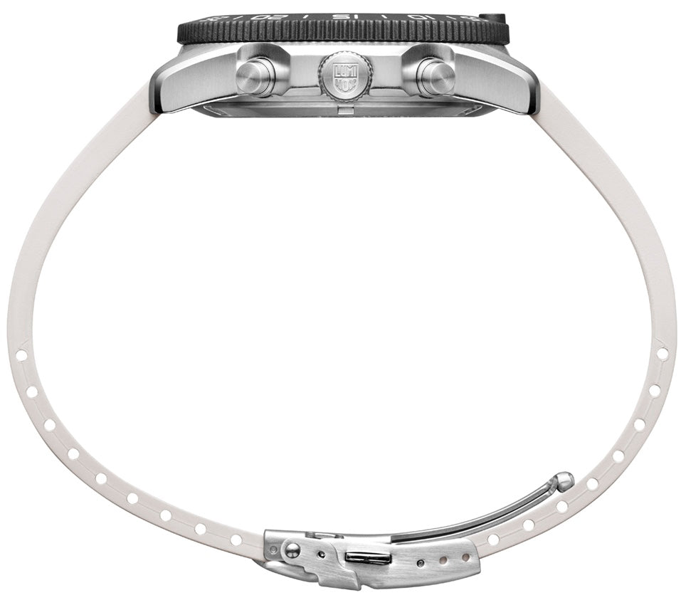 Luminox Sea Pacific Diver Chronograph 3140 Black White Watch XS.3141 Image 9