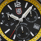 Luminox Sea Pacific Diver Chronograph 3140 Black Yellow Watch XS.3145 Image 5