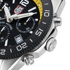 Luminox Sea Pacific Diver Chronograph 3140 Black Yellow Watch XS.3145 Image 6