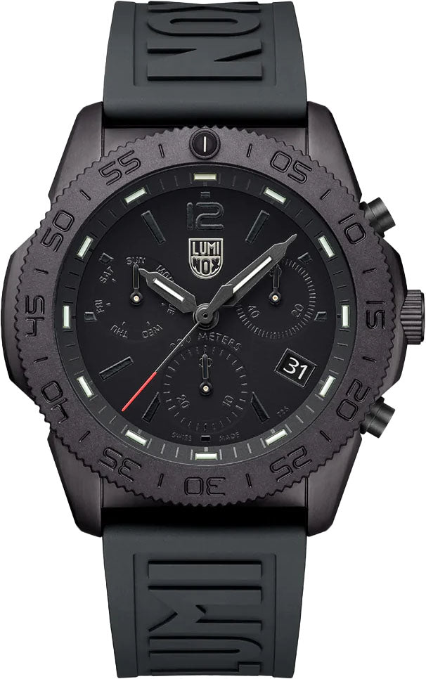 Luminox Sea Pacific Diver Chronograph 3140 Blackout XS.3141.BO Image 1