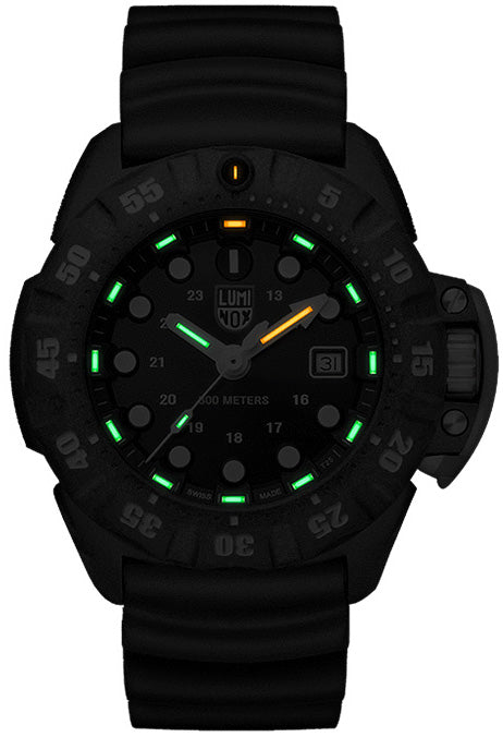 Luminox Watch Scott Cassell Deep Dive Carbon 1550 Series D XS.1555 Image 2