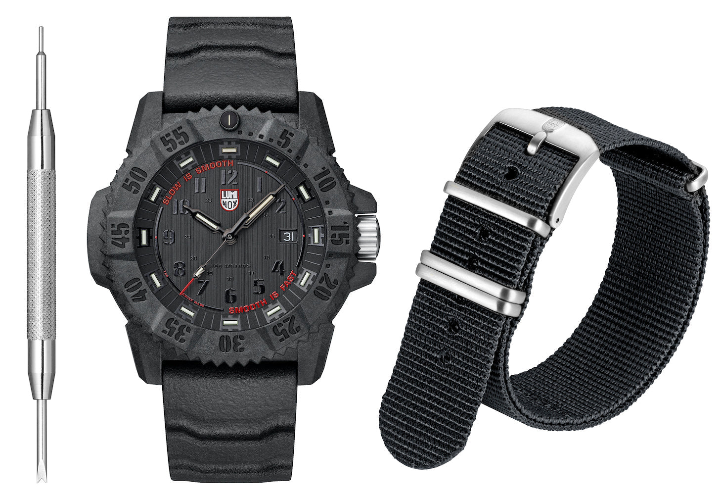 Luminox Watch Sea Master Carbon Seal 3800 Series Limited Ediiton XS.3801.SIS.SET Image 2