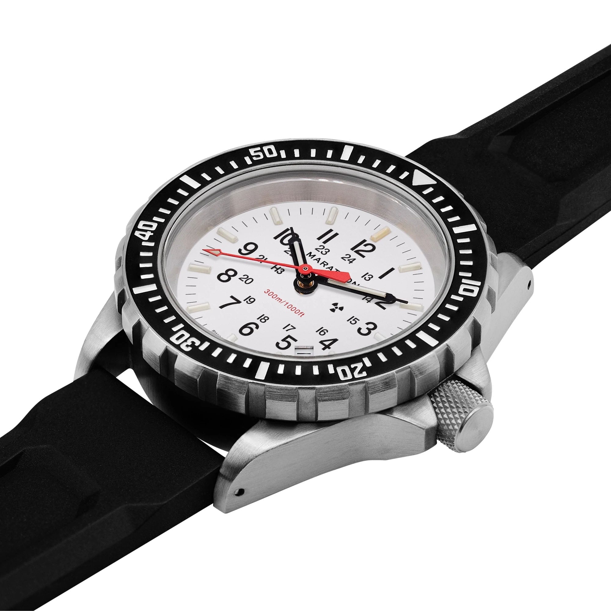 Marathon Dive Large Arctic Edition Divers Quartz TSAR Watch WW194007SS-0530 Image 5