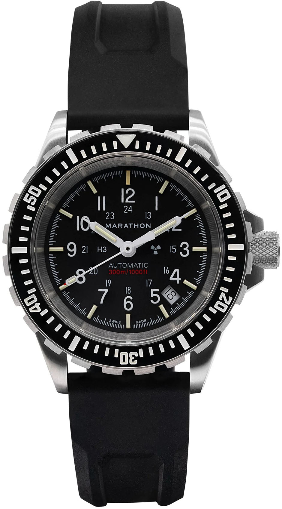 Marathon Dive Large Divers Automatic GSAR Watch WW194006SS-0130 Image 2