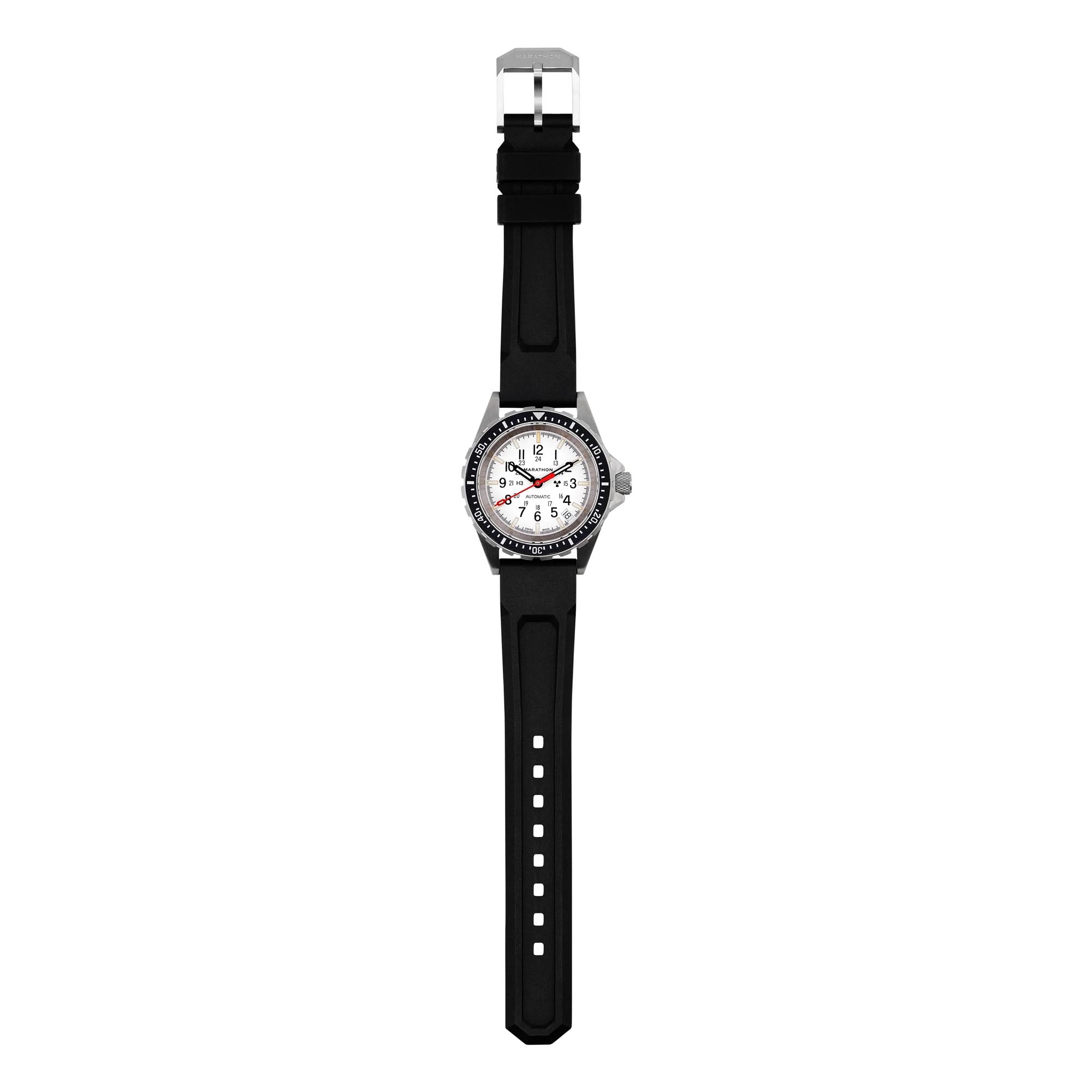 Marathon Dive Medium Arctic Edition Divers MSAR Auto Watch WW194026SS-0530 Image 6