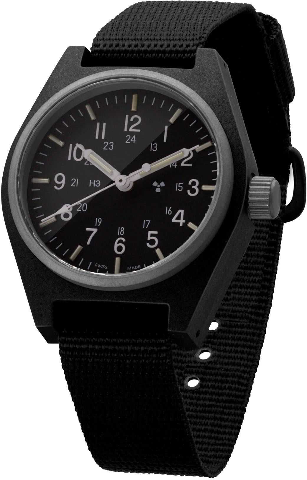 Marathon General Purpose Black Quartz GPQ Watch WW194004BK-0808 Image 2
