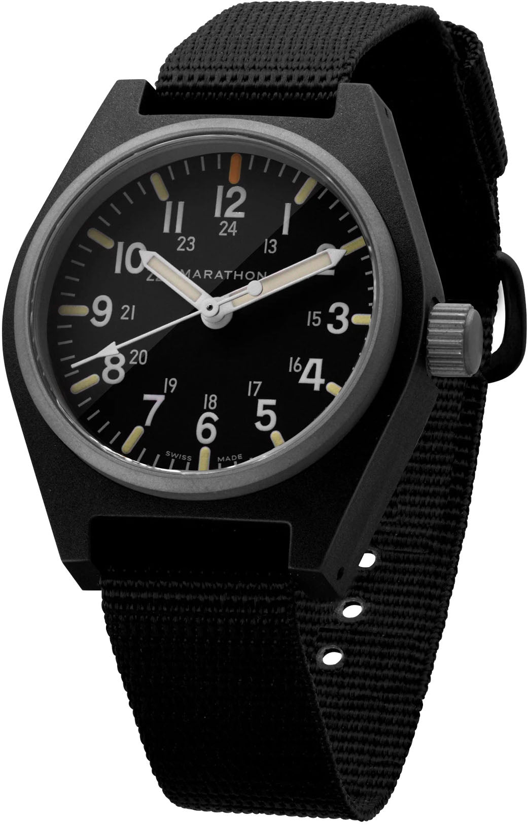 Marathon General Purpose Black Quartz With MaraGlo GPQ Watch WW194009BK-0101 Image 1