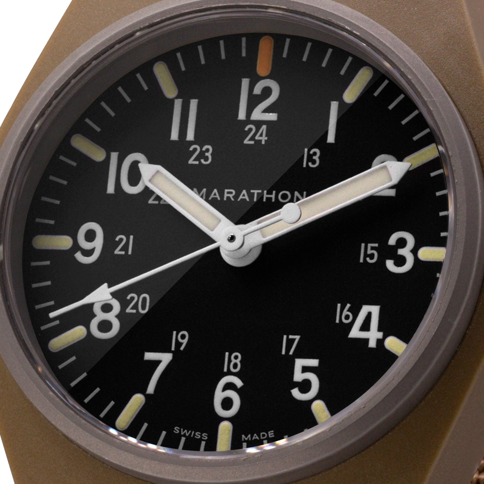 Marathon General Purpose Desert Tan Quartz With MaraGlo GPQ Watch WW194009DT-0103 Image 2