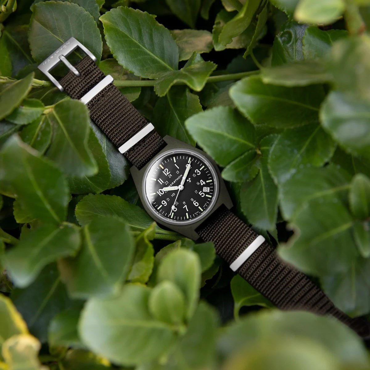 Marathon General Purpose Sage Green Quartz With Date GPQ Watch WW194015SG-0106 Image 3