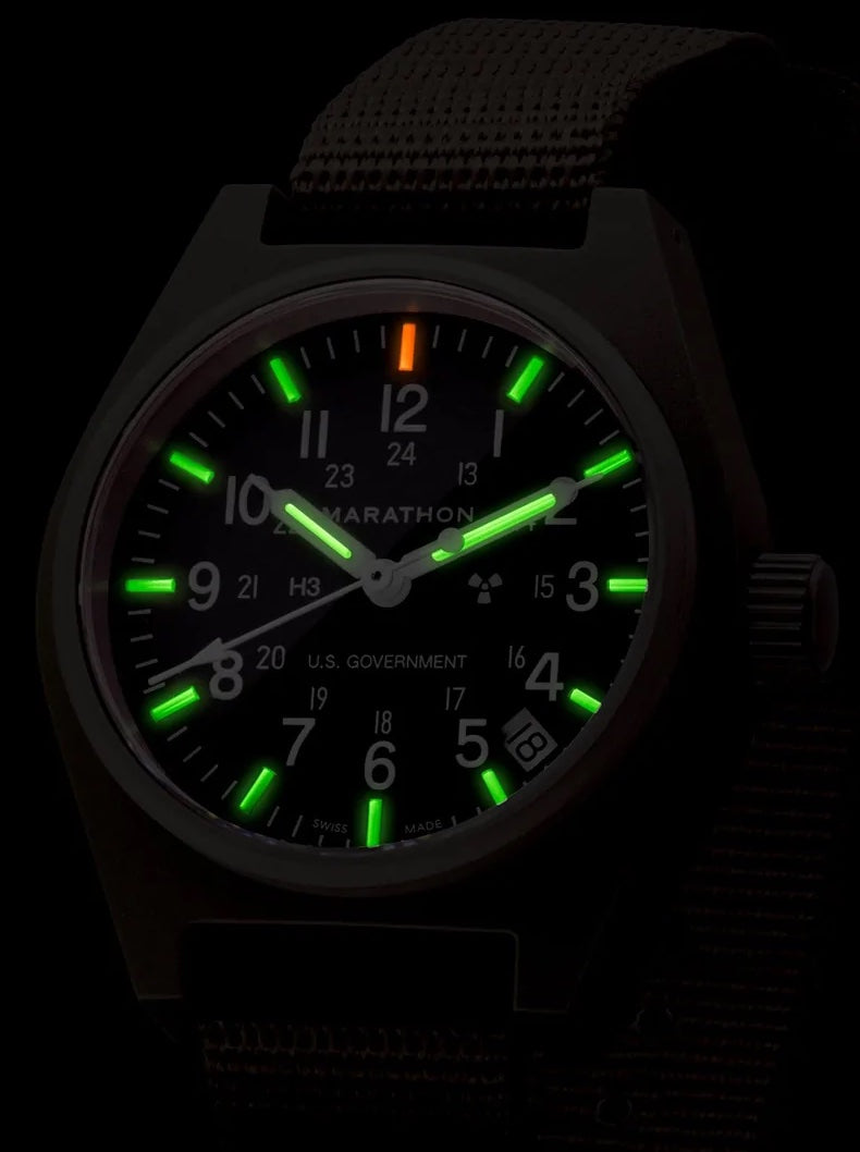 Marathon General Purpose Sage Green Quartz With Date GPQ Watch WW194015SG-0106 Image 4