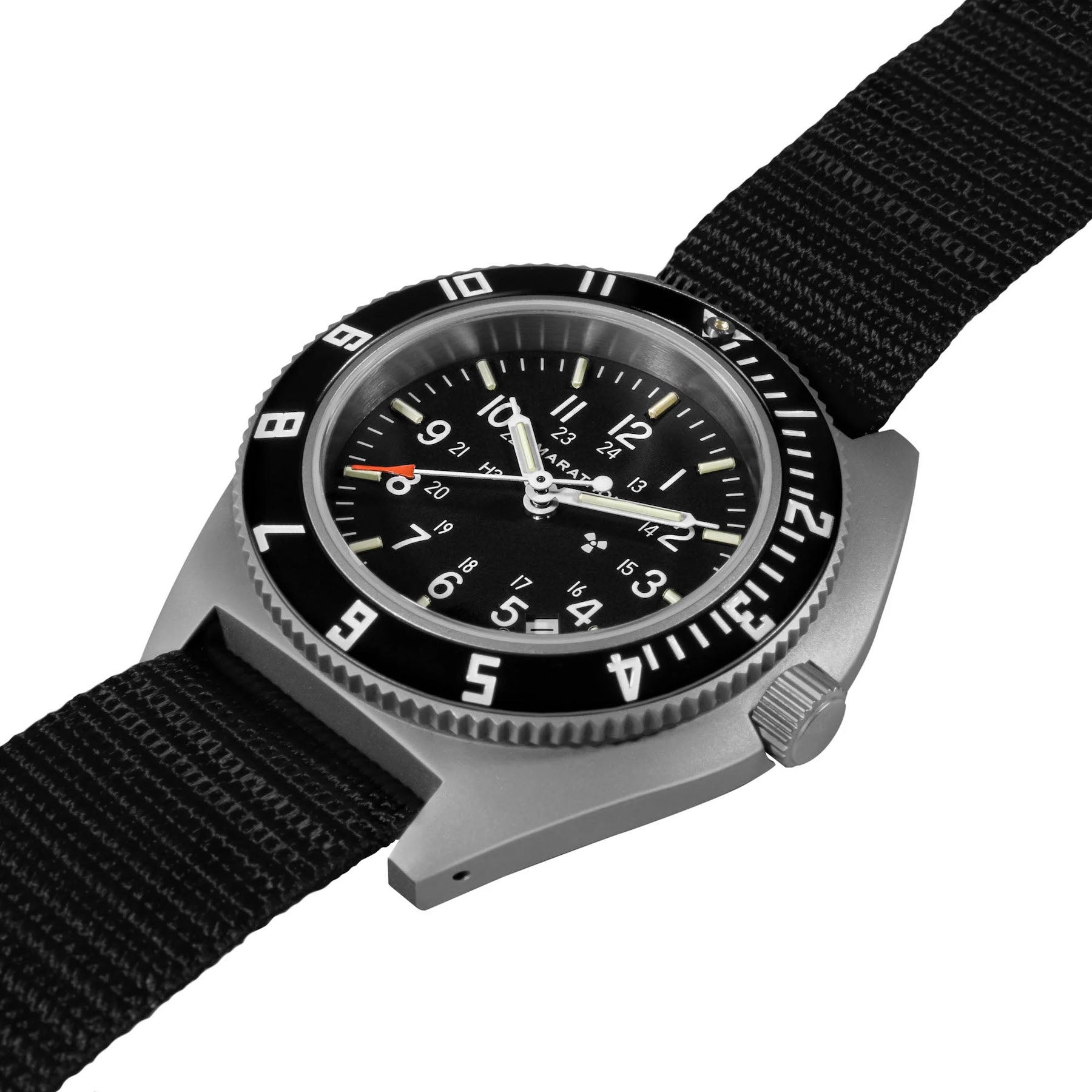 Marathon Steel Navigator Ballistic Nylon Watch SSNAV-D Ballistic Nylon Image 2