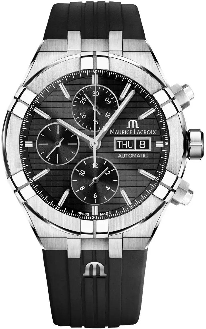 Maurice Lacroix Aikon Automatic Chronograph 44mm Watch AI6038-SS000-330-2 Image 1