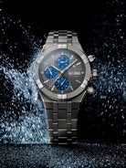Maurice Lacroix Aikon Automatic Chronograph Titanium Watch AI6038-TT032-330-1 Image 4