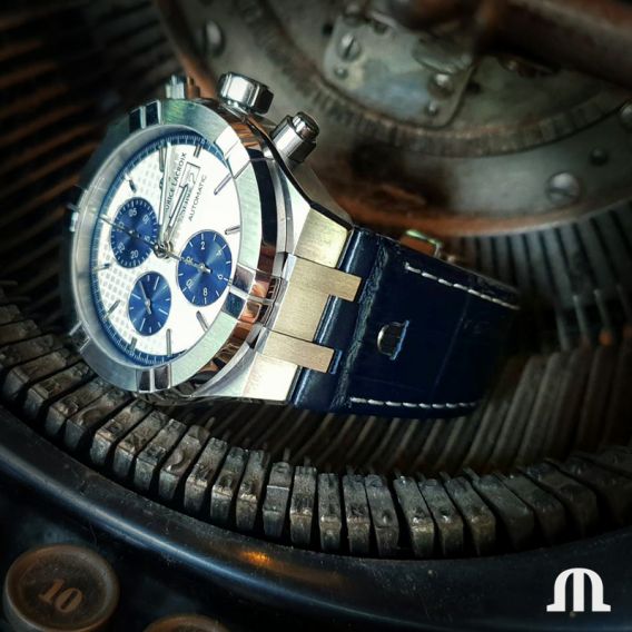 Maurice Lacroix Aikon Automatic Chronograph Watch AI6038-SS001-131-1 Image 5