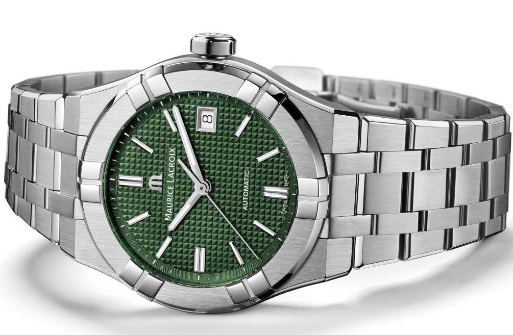 Maurice Lacroix Aikon Automatic Green Watch AI6007-SS002-630-1 Image 2