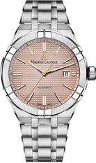 Maurice Lacroix Aikon Automatic Rose Watch AI6008-SS002-730-1 Image 1