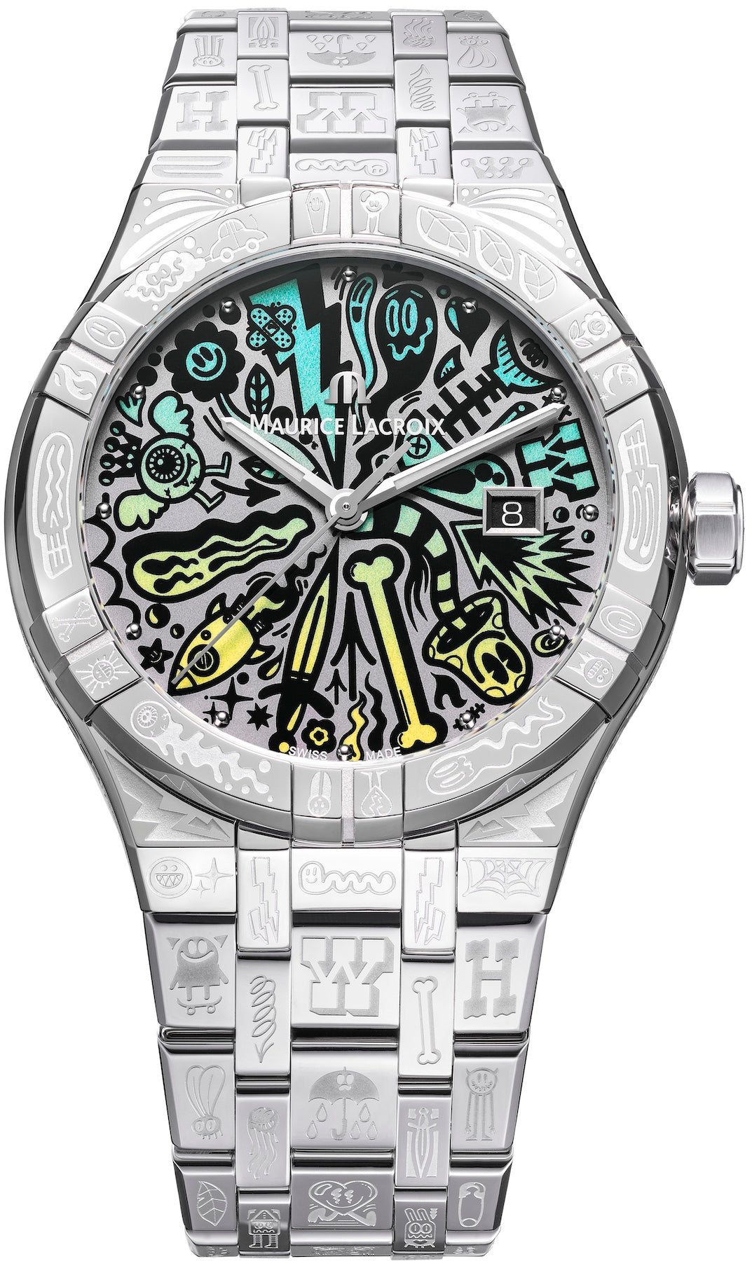 Maurice Lacroix Aikon Automatic Wotto Limited Edition Watch AI6008-SS009-090-1 Image 1