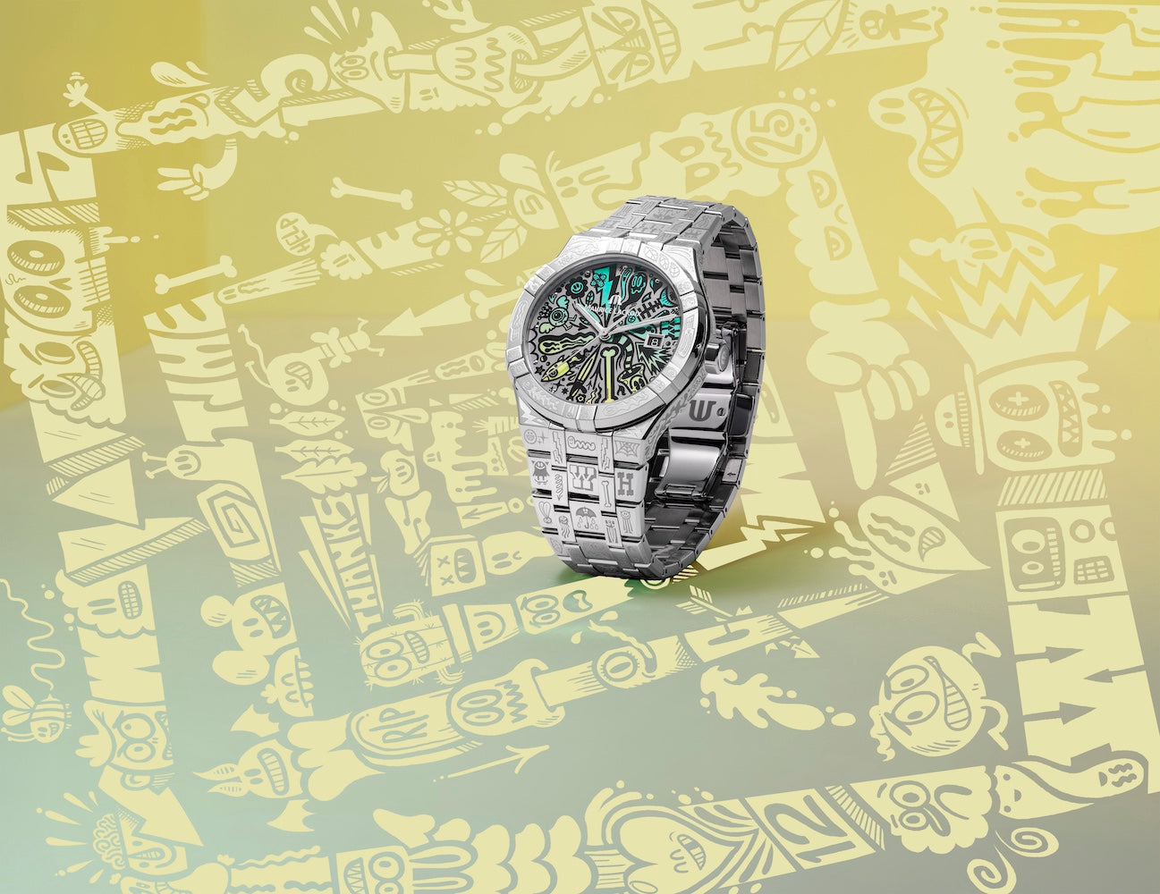 Maurice Lacroix Aikon Automatic Wotto Limited Edition Watch AI6008-SS009-090-1 Image 4