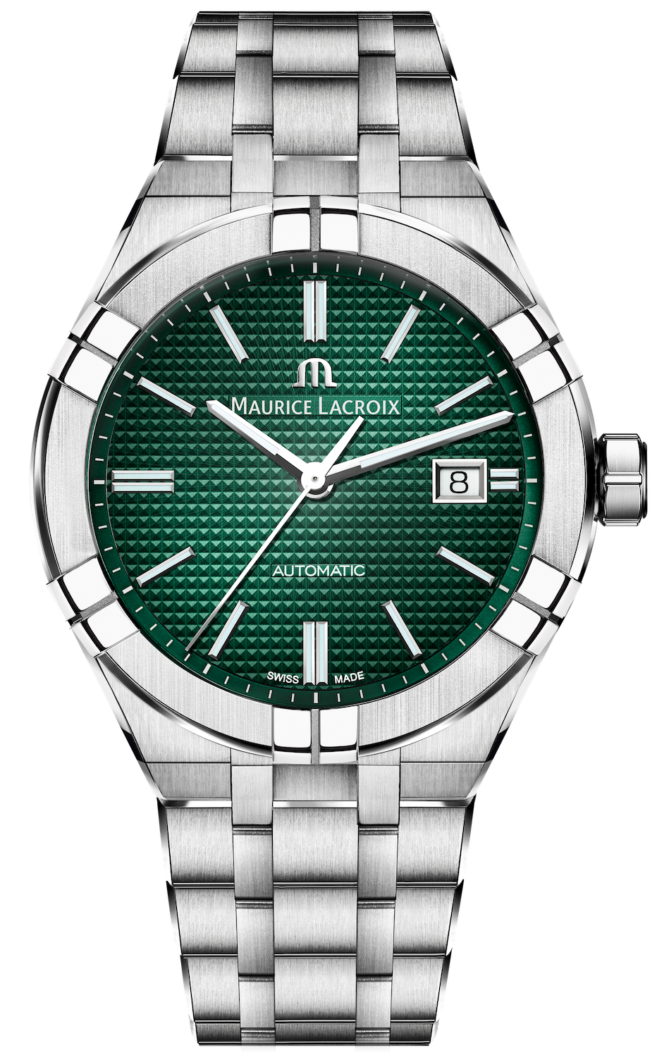 Maurice Lacroix Aikon Green Watch AI6008-SS002-630-1 Image 1
