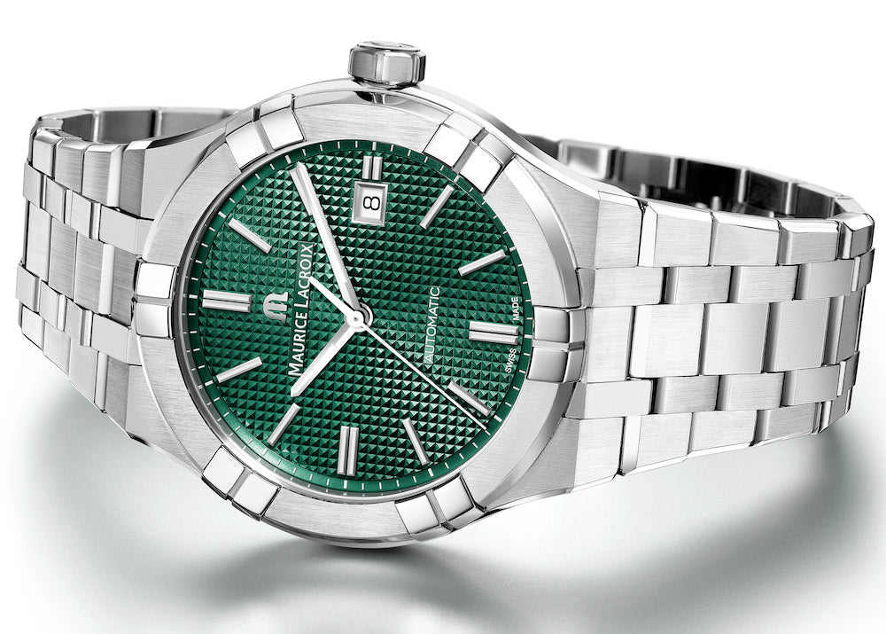 Maurice Lacroix Aikon Green Watch AI6008-SS002-630-1 Image 2