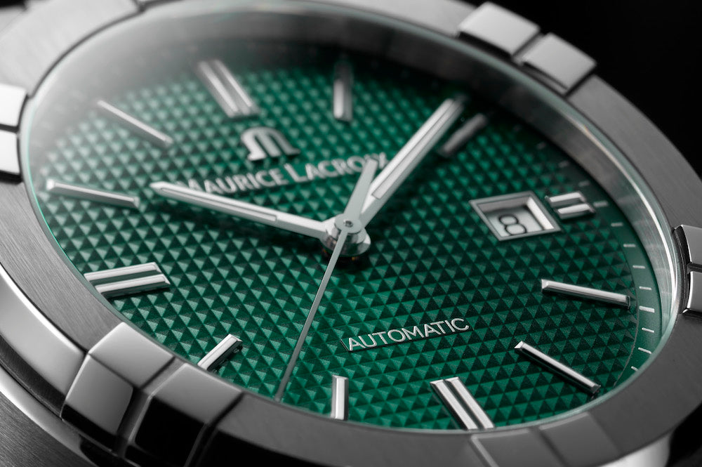 Maurice Lacroix Aikon Green Watch AI6008-SS002-630-1 Image 5