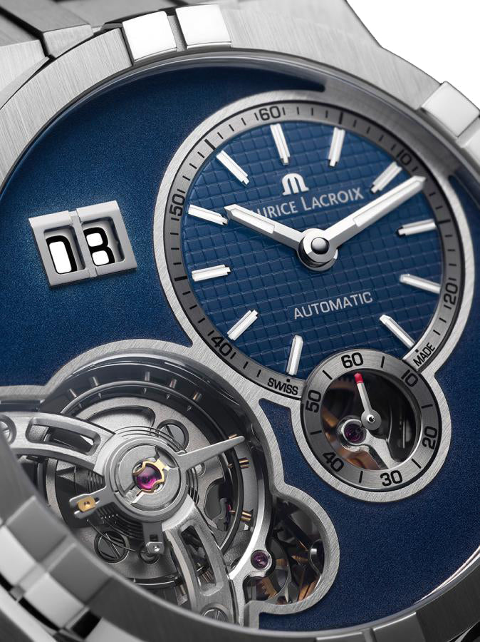 Maurice Lacroix Aikon Manufacture Big Date Watch AI6118-SS00E-430-C Image 4