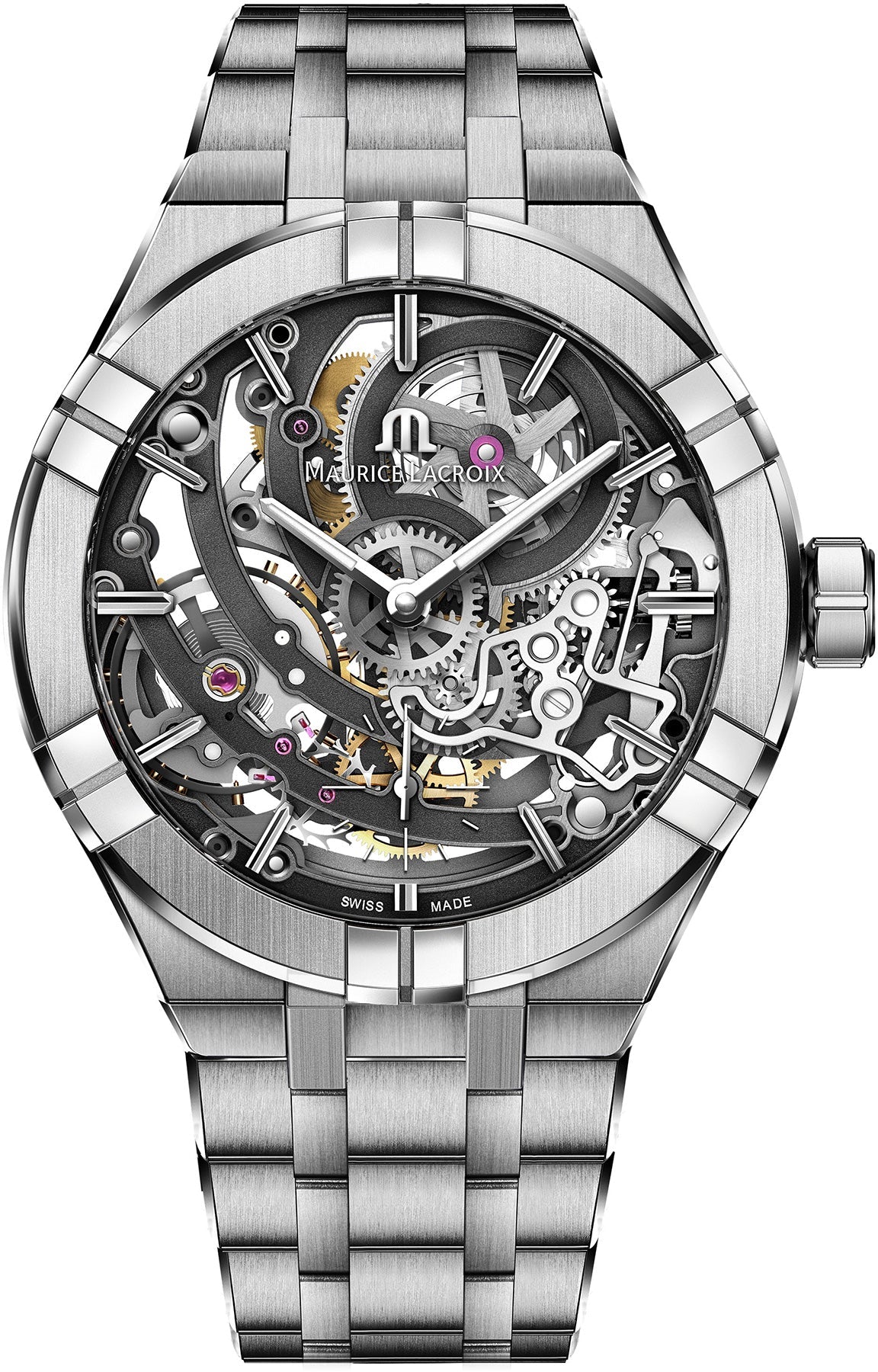 Maurice Lacroix Aikon Manufacture Skeleton Watch AI6028-SS002-030-1 Image 1