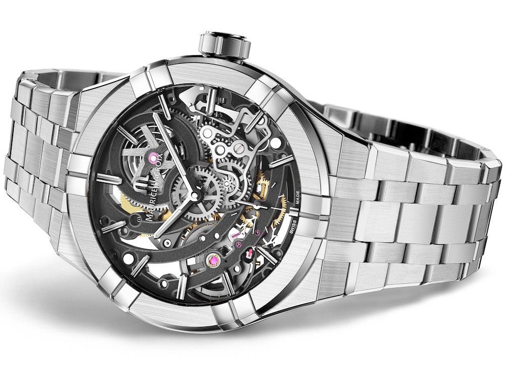 Maurice Lacroix Aikon Manufacture Skeleton Watch AI6028-SS002-030-1 Image 2