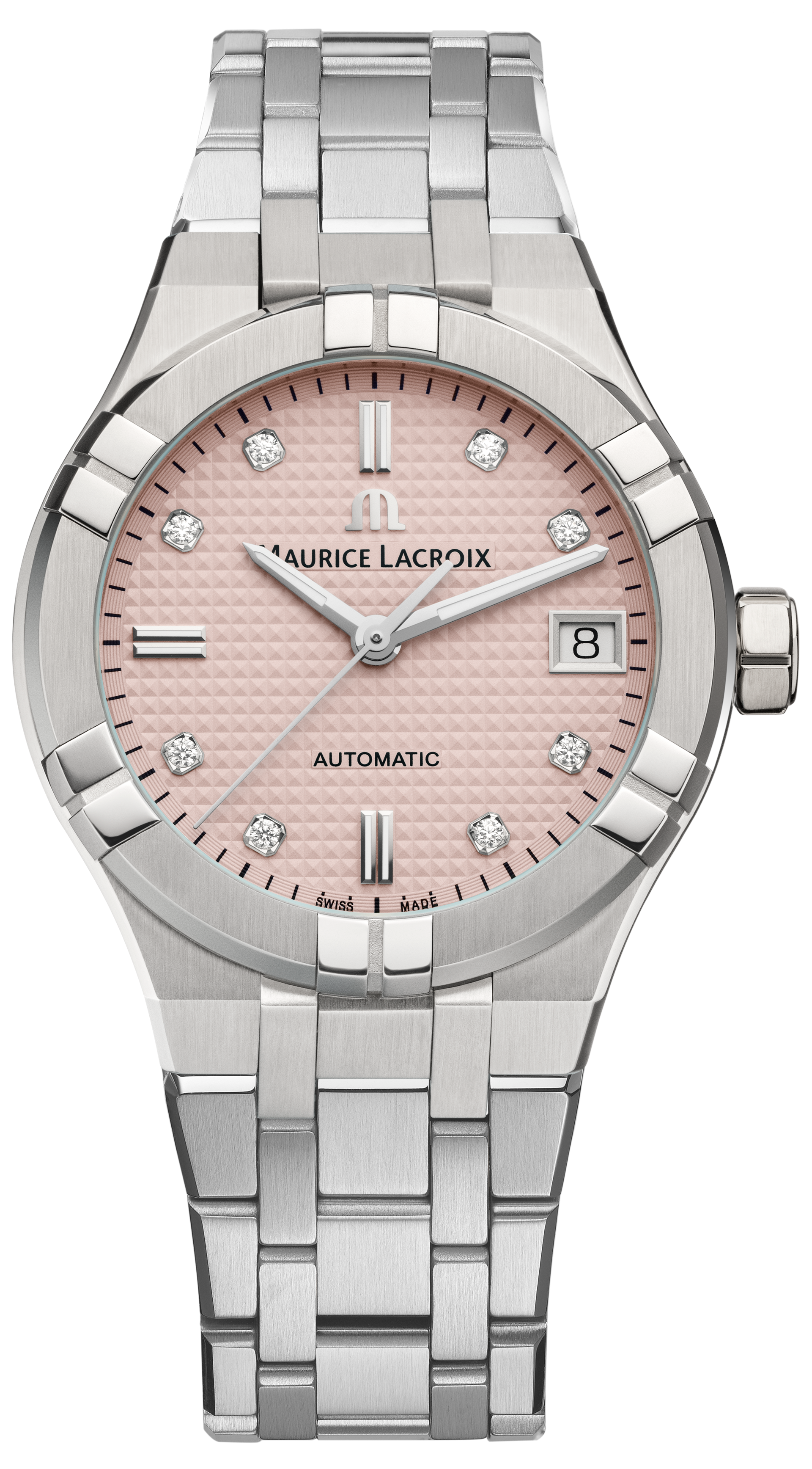 Maurice Lacroix Aikon Pink 35mm Limited Edition Watch AI6006-SS00F-550-E Image 2