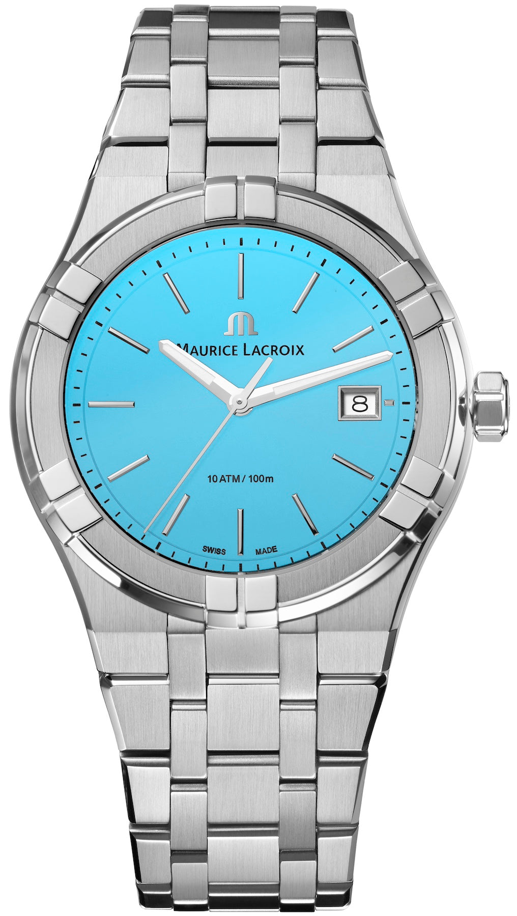 Maurice Lacroix Aikon Quartz 40mm Deep Sky Blue Watch AI1108-SS002-431-1 Image 1