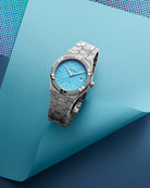 Maurice Lacroix Aikon Quartz 40mm Deep Sky Blue Watch AI1108-SS002-431-1 Image 2