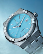 Maurice Lacroix Aikon Quartz 40mm Deep Sky Blue Watch AI1108-SS002-431-1 Image 3