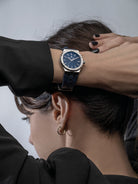 Maurice Lacroix Aikon Quartz Blue Sunray Watch AI1106-SS000-430-4 Image 4