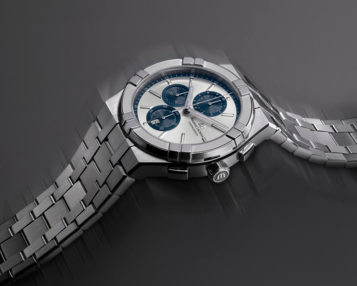 Maurice Lacroix Aikon Quartz Chronograph Watch AI1118-SS002-230-1 Image 3