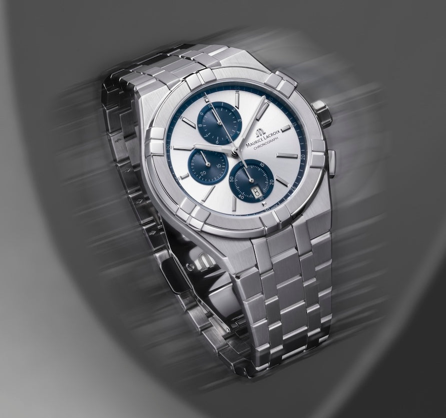 Maurice Lacroix Aikon Quartz Chronograph Watch AI1118-SS002-230-1 Image 4