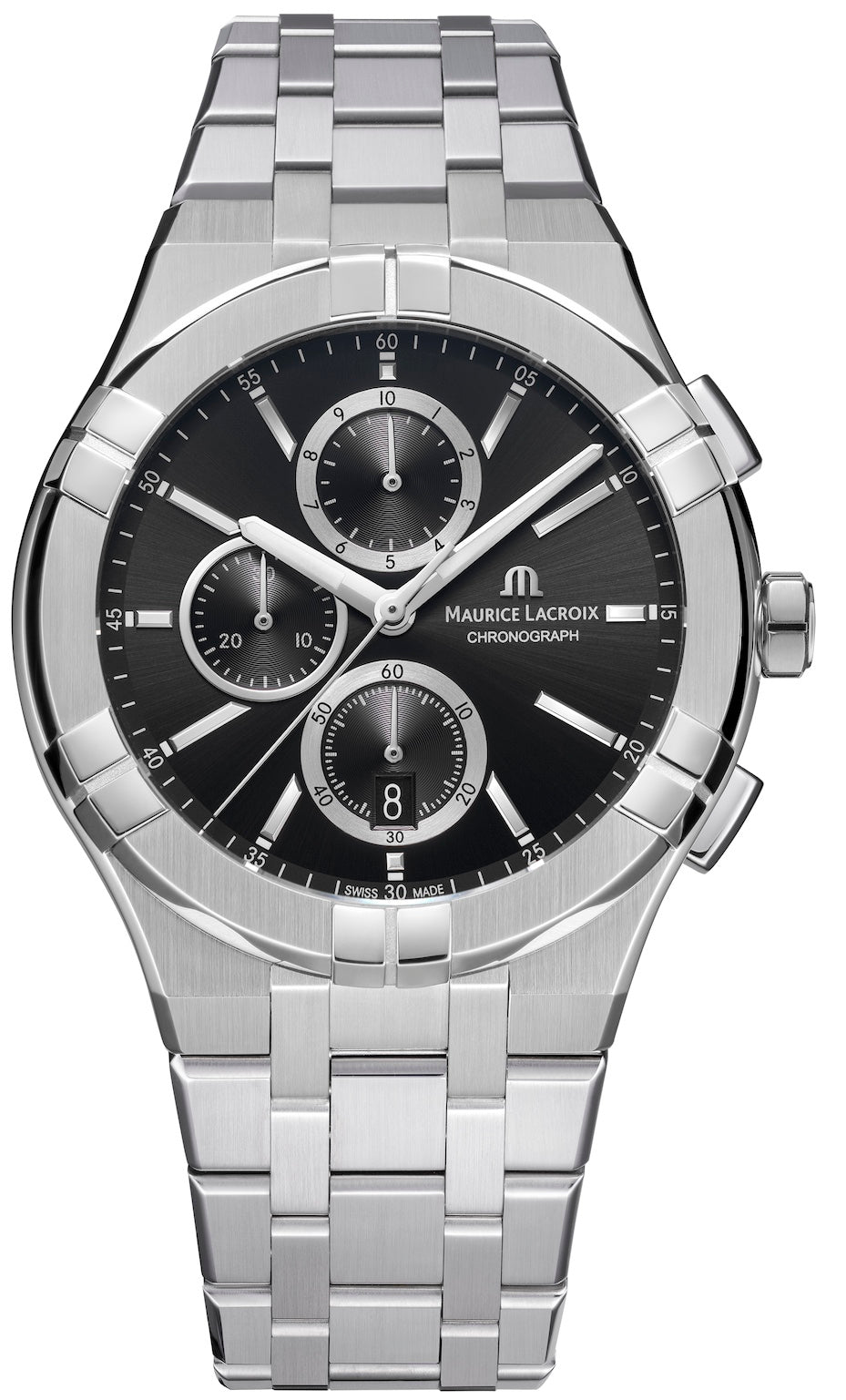 Maurice Lacroix Aikon Quartz Chronograph Watch AI1118-SS002-330-1 Image 1