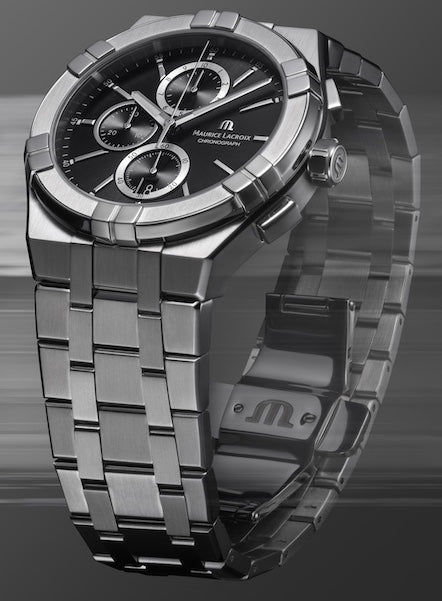 Maurice Lacroix Aikon Quartz Chronograph Watch AI1118-SS002-330-1 Image 2