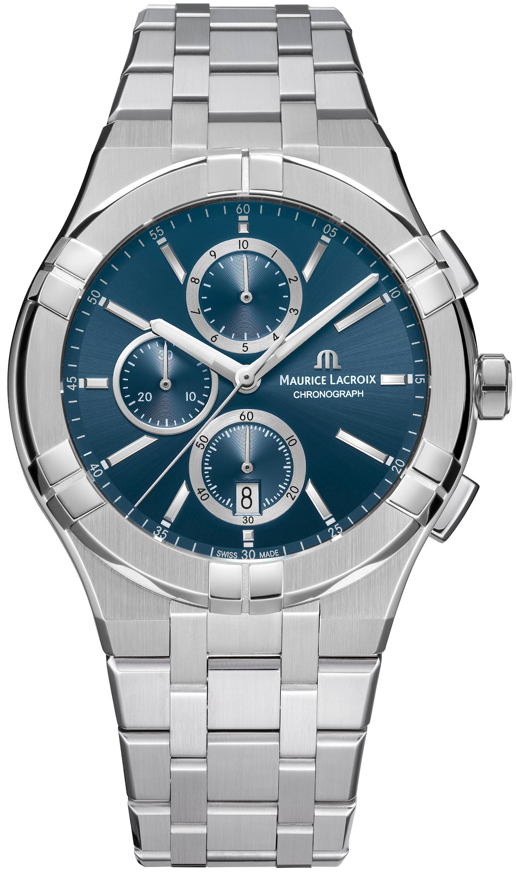 Maurice Lacroix Aikon Quartz Chronograph Watch AI1118-SS002-430-1 Image 1