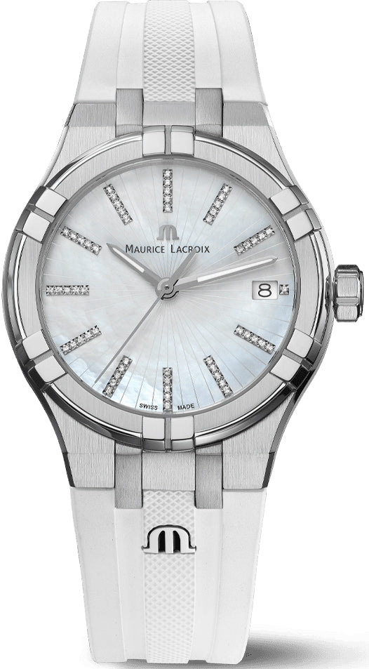 Maurice Lacroix Aikon Quartz Date Watch AI1106-SS000-170-7 Image 1