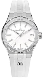 Maurice Lacroix Aikon Quartz Matt White Watch AI1106-SS000-150-7 Image 1