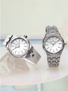 Maurice Lacroix Aikon Quartz Matt White Watch AI1106-SS000-150-7 Image 4