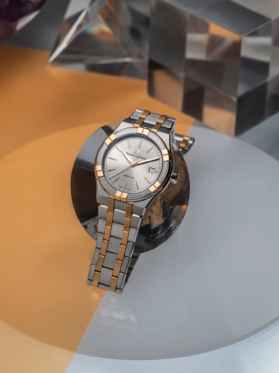 Maurice Lacroix Aikon Quartz Silver Watch AI1108-PVP02-130-1 Image 3