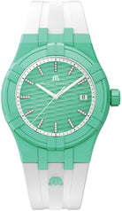Maurice Lacroix Aikon Quartz TIDE Light Green Watch AI2008-CCCC1-3A0-0 Image 1