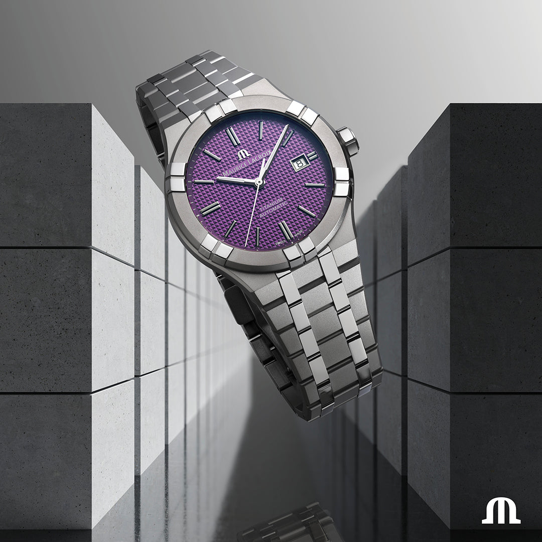 Maurice Lacroix Aikon Titanium Watch AI6008-TT032-430-1 Image 2