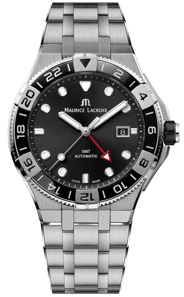 Maurice Lacroix Aikon Venturer GMT Watch AI6158-SS002-330-1 Image 1