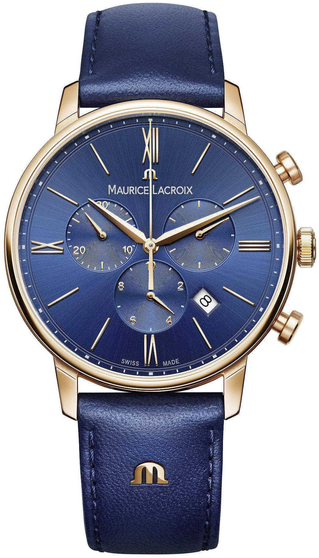 Maurice Lacroix Eliros Chronograph Mens Watch EL1098-PVP01-411-1 Image 1