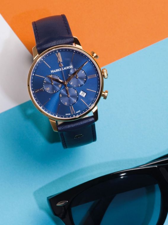 Maurice Lacroix Eliros Chronograph Mens Watch EL1098-PVP01-411-1 Image 2